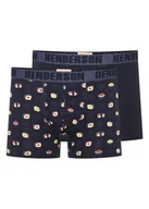 Majtki męskie - Bokserki (dłuższa nogawka) Sushi Henderson 2-pak navy XL - miniaturka - grafika 1