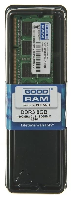 GoodRam 8GB GR1600S3V64L11/8G DDR3