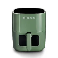 Frytkownice - Tognana Iridea frytkownica powietrzna 5,5 l z pojemnikiem i nieprzywierającym grillem i cyfrowym wyświetlaczem, szałwiowa zieleń - miniaturka - grafika 1