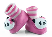 Buty dla dziewczynek - Buciki Niemowlęce Z Główkami Zwierzątek 0-6 M-cy - miniaturka - grafika 1