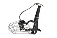 Kagańce dla psów - Chico Kaganiec Metalowy 5D Owczarek Duży - miniaturka - grafika 1