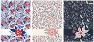 Zeszyty szkolne - Beniamin, Zeszyt A4, 60 kartek, kratka, Flower, mix - miniaturka - grafika 1