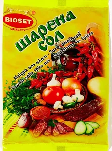 Szarena Sól Tradycyjna Bułgarska przyprawa z ziołami górskimi 40 g - Sól - miniaturka - grafika 1