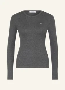 Lacoste Koszulka Z Długim Rękawem grau - LACOSTE - Koszulki i topy damskie - miniaturka - grafika 1