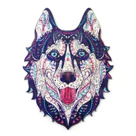 Puzzle - Drewniane Puzzle Przyjazny husky 260szt. - miniaturka - grafika 1