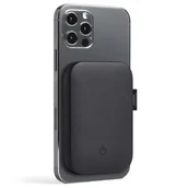 Powerbanki - Powerbank indukcyjny LEXON Softpower 4000 mAh 15W Czarny - miniaturka - grafika 1