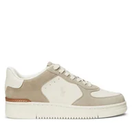 Sneakersy męskie - Sneakersy Polo Ralph Lauren 809945251002 Beżowy - miniaturka - grafika 1