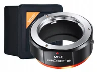 Paski, szelki, uprzęże foto - ADAPTER Minolta MD - SONY E A6500 A6300 NEX - PRO - miniaturka - grafika 1