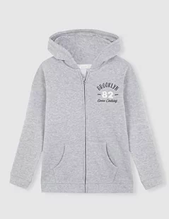 Gocco Męska bluza z kapturem szyta bluza, Gris Claro Melange, 3 lat - Bluzy męskie - miniaturka - grafika 1