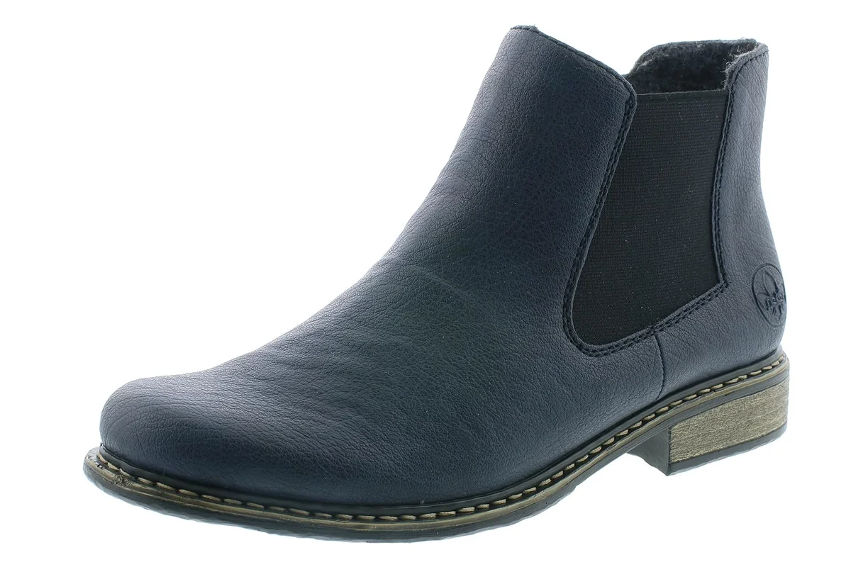 Rieker Z4994 Chelsea Boots Kobiety, Niebieski, 40 EU