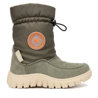 Buty dla dziewczynek - Śniegowce Naturino Varna 2 Wp. 3001578-01-1F23 M Zielony - miniaturka - grafika 1