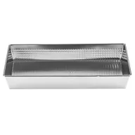 Formy do ciast - Fl1 BLACHA DO PIECZENIA WYSOKA 40X25X6 SREBRNA PRO 5906031111089 5BP-BLA-40 25 6A - miniaturka - grafika 1