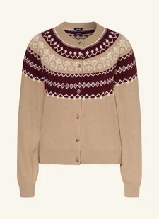 Joop! Kardigan Kloda beige - Swetry damskie - miniaturka - grafika 1