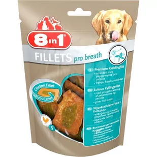 8IN1 8In1 Fillets Pro Breath S - Przekąska Na Świeży Oddech 80G - Przysmaki dla psów - miniaturka - grafika 1