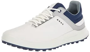 Buty sportowe męskie - ECCO Core, Męskie Buty do golfa, Biały srebrny niebieski, 42 EU - grafika 1
