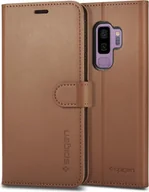 Etui i futerały do telefonów - Etui Spigen Wallet S Galaxy S9+ Plus Coffee Brown - miniaturka - grafika 1