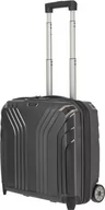Walizki - Torba, pilotka na kółkach Travelite Elvaa czarna - miniaturka - grafika 1
