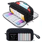 Piórniki - PIÓRNIK SZKOLNY TUBA SASZETA PLAN LEKCJI DUŻY ROZKŁADANY USZTYWNIANY [PR1-WZ2] - miniaturka - grafika 1