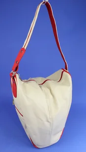 Plecak Skórzany ELKOR (PL) Jowita De Luxe Skóra Naturalna Licowa BIAŁY Z CZERWONĄ LAMÓWKĄ - Torebki damskie Plecak Skórzany ELKOR (PL) Jowita De Luxe Skóra Naturalna Licowa BIAŁY Z CZERWONĄ LAMÓWKĄ - Torebki damskie - miniaturka - grafika 5