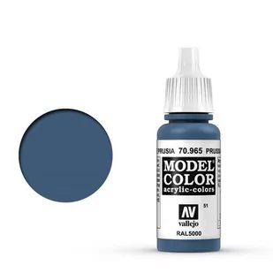 Vallejo Prussian Blue MC051 70965 - Akcesoria i części modelarskie - miniaturka - grafika 1