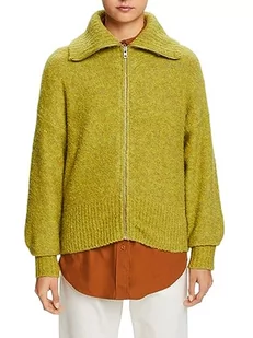 ESPRIT Damski kardigan z dzianiny, 329/Pistachio Green 5, XL - Swetry damskie - miniaturka - grafika 1