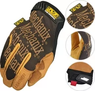 Rękawice robocze - Mechanix Wear Mechanix Wear Rękawice Original Leather Czarne-Coyote XL - miniaturka - grafika 1