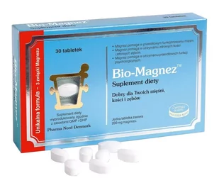 Pharma Nord Bio-Magnez tabl. 0,2 g 30 szt. - Witaminy i minerały - miniaturka - grafika 1