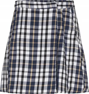 TOMMY HILFIGER SPÓDNICA DAMSKA WHITE/BLACK r.M - Spódnice - miniaturka - grafika 1