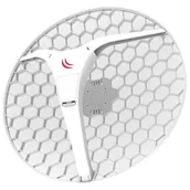 Komputery jednopłytkowe - Mikrotik MikroTik LHG XL 2 with 21dBi 2.4GHz antenna, Dual Chain 802.11bgn wireless, 650MHz CPU, 64MB RAM, 1  (RBLHG-2nD-XL) RBLHG-2ND-XL - miniaturka - grafika 1