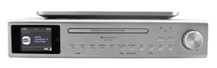 Soundmaster UR2180SI odtwarzacz cd Odtwarzacz CD HiFi Srebrny - Odtwarzacze CD - miniaturka - grafika 1