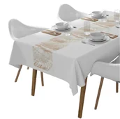 Obrusy i serwetki - Bieżnik 45 x 140 Dekoracyjny Panama 4138A - miniaturka - grafika 1