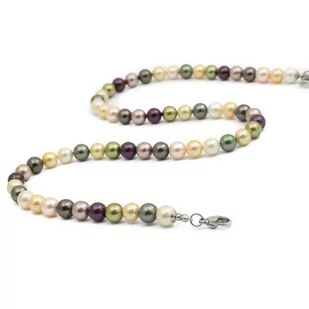 Naszyjnik muszla seashell stal chirurgiczna kolor 53cm / JG. Projekt - Naszyjniki - miniaturka - grafika 1