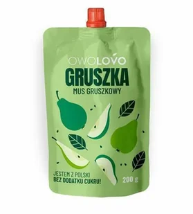OWOLOVO MUS GRUSZKA 200G - Koncentraty warzywne, przeciery - miniaturka - grafika 1