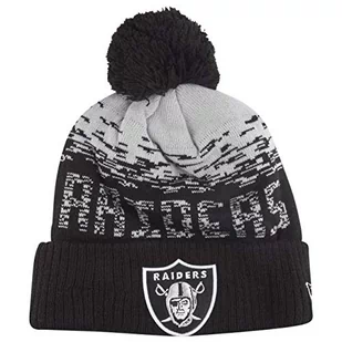 New Era Czapka zimowa Oakland Raiders Black Sport Cuff - 12122720 29834-0 - Czapki męskie - miniaturka - grafika 1