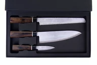 Noże kuchenne - Suncraft Zestaw noży Senzo Black w pudełku ozdobnym [BD_050602] - miniaturka - grafika 1