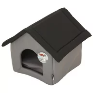 Legowiska dla kotów - Legowisko Domek Dla Kota Małego Psa Buda 47x39x42 - miniaturka - grafika 1