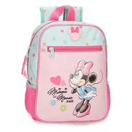 Plecaki szkolne i tornistry - Joumma Disney Minnie Imagine Plecak przedszkolny adaptacyjny do wózka Różowy 23x28x10 cm Poliester 6,44L, Różowy kolor, Plecak przedszkolny z możliwością dostosowania do wózka - miniaturka - grafika 1
