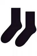 Skarpetki męskie - Steven Frotta 047 71 czarne skarpety męskie - miniaturka - grafika 1