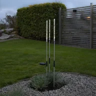 Lampy ogrodowe - Lampa solarna LED Bubbly zestaw 3 szt. ciepła biel - miniaturka - grafika 1