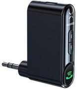 Transmitery FM - Baseus Baseus Qiyin odbiornik dźwięku Bluetooth audio AUX mini jack do samochodu czarny (WXQY-01) WXQY-01 - miniaturka - grafika 1