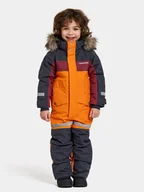 Kombinezony dla dzieci - Didriksons Kombinezon zimowy Bjärven 505466 Pomarańczowy Regular Fit - miniaturka - grafika 1