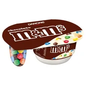 Kefiry, jogurty, maślanki - Danone Chocolate M&M's Jogurt 120 g - miniaturka - grafika 1