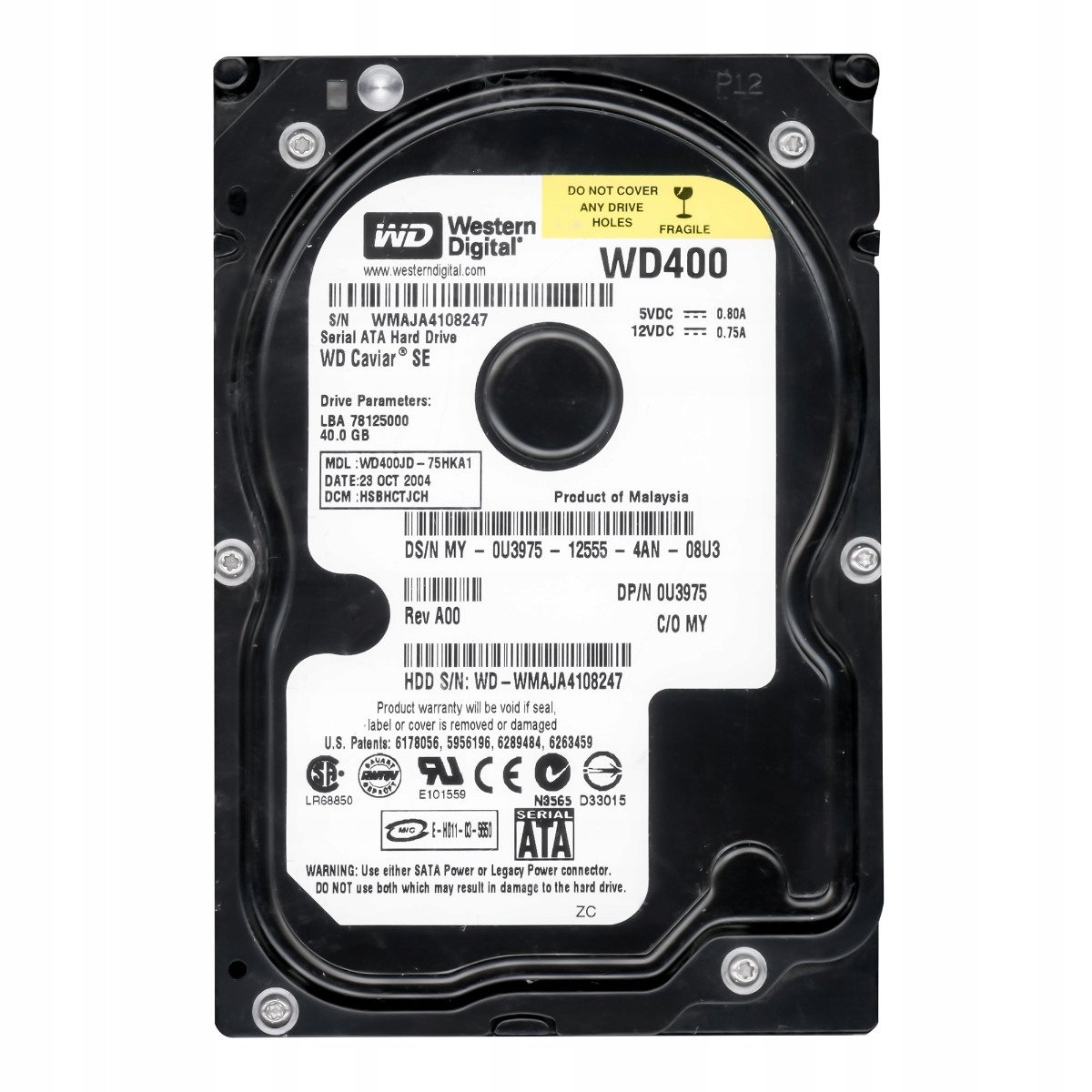 Western Digital Caviar SE WD400JD