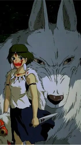 Plakat Anime Mononoke-hime mnhm_012 A1+ (custom)