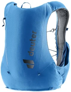 Deuter Traick 5 męska kamizelka do biegania, kolor niebiesko-biały, M, Minimalistyczny - Garnitury - miniaturka - grafika 1