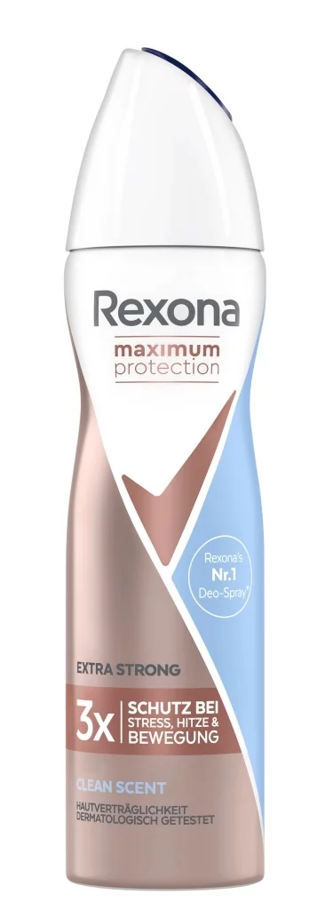 Rexona Antyperspirant w sprayu przeciw nadmiernemu poceniu się Maxi mam Protection Clean Scent 150 ml