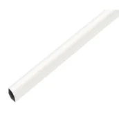 Listwy i profile - Ćwierćwałek PVC biały 1000 x 22 x 1,2 - miniaturka - grafika 1