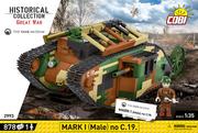 Klocki - COBI 2993 czołg MARK I (MALE) NO. C. HC GREAT WAR19 878KL - miniaturka - grafika 1