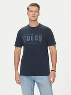Koszulki męskie - Guess T-Shirt M5GI27 KBW41 Granatowy Regular Fit - miniaturka - grafika 1