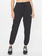 Spodnie sportowe damskie - New Balance Spodnie dresowe Essentials French Terry Pant WP33508 Czarny Regular Fit - miniaturka - grafika 1